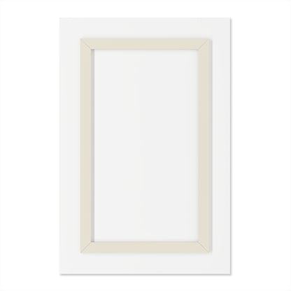 Abstract Black and White Geometric Acrylic Print | Wall Art French Cleat Hanging
