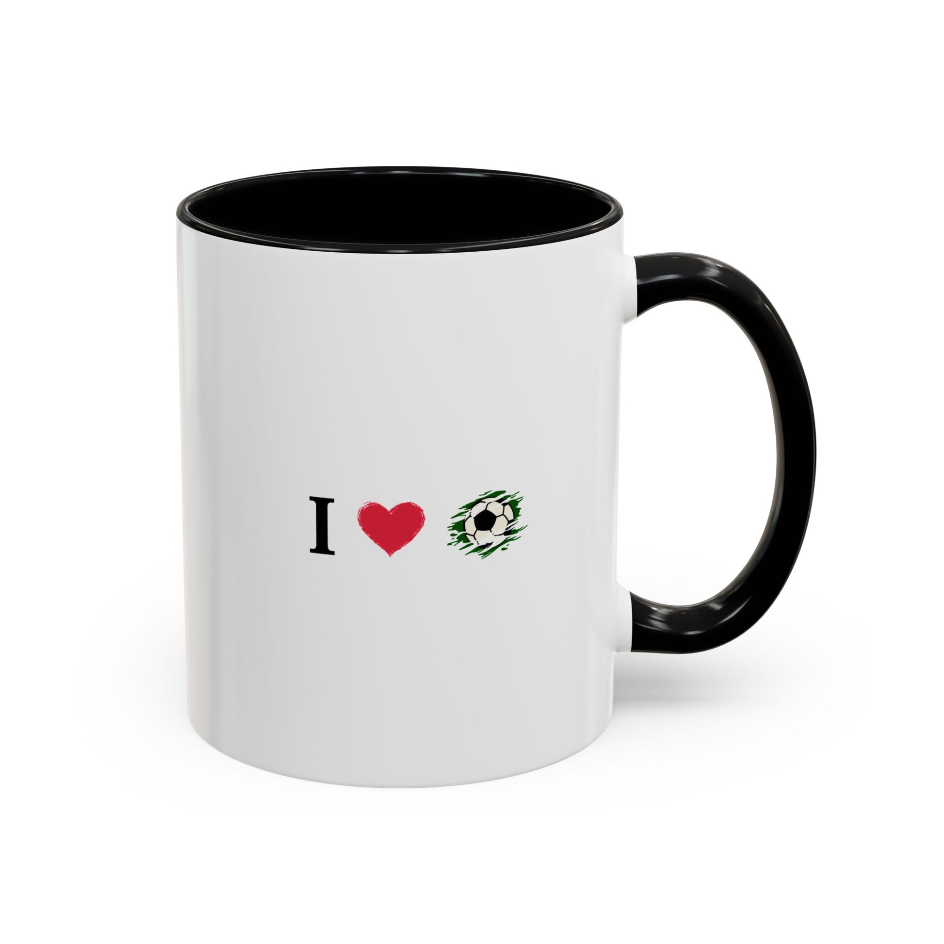 Soccer Love Mug - Accent Coffee Mug (11 & 15oz) | Perfect Gift for Soccer Fans, Sports Gifts, Customized Mugs, Birthday Present, Fan [...] - TRV