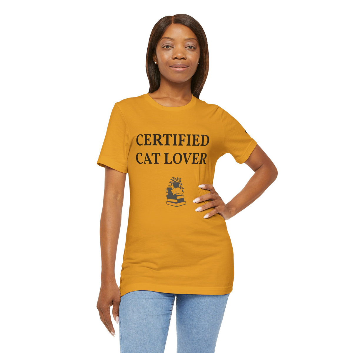 Unisex custom T-shirt with blank design, white fabric, and casual fit from Printify's Design Your Own T-Shirt collection.