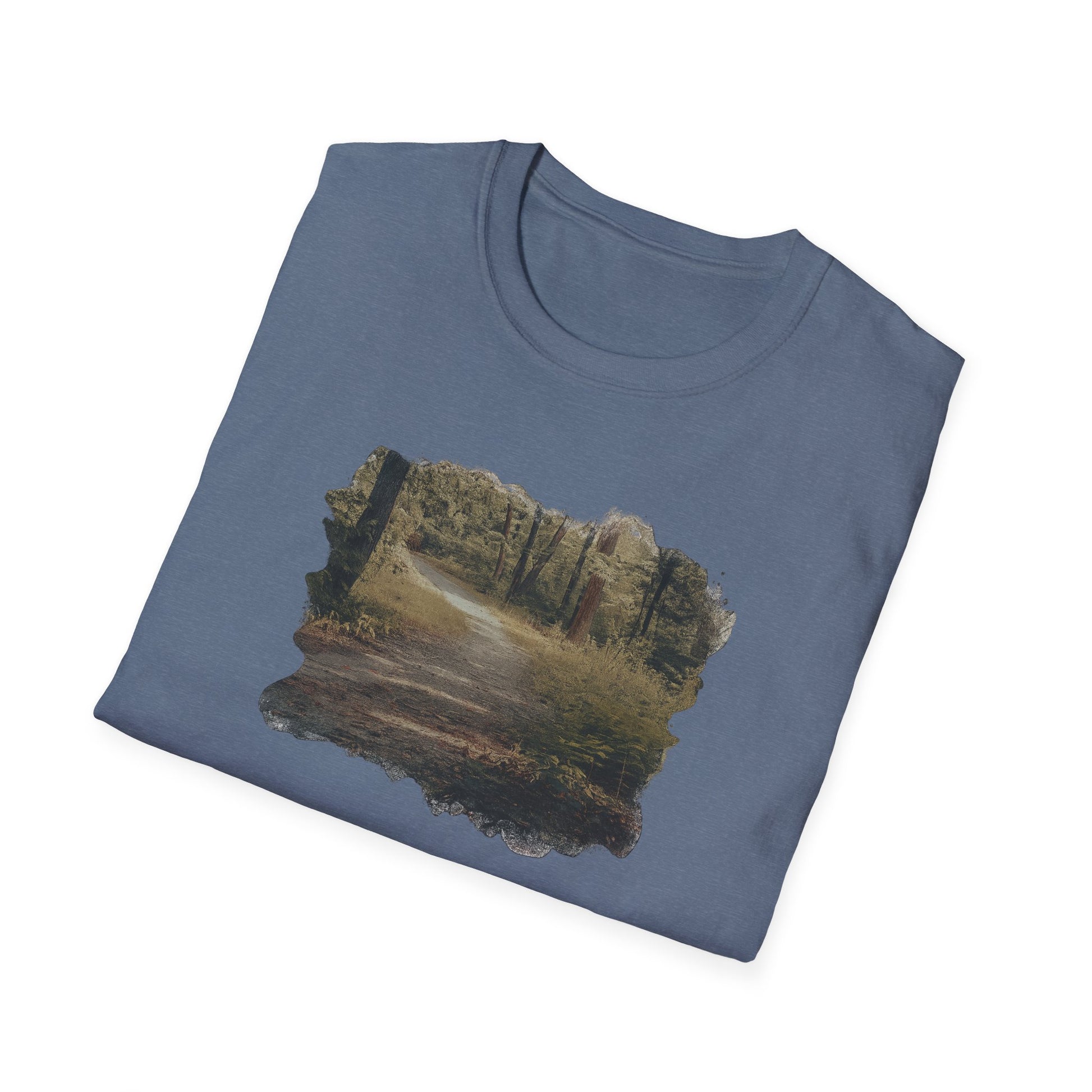 Nature-Inspired Unisex Softstyle T-Shirt | Casual Wear, Outdoor Activities, Gift for Nature Lovers, Relaxed Fit T-Shirt, Eco-Friendly Style - TRV