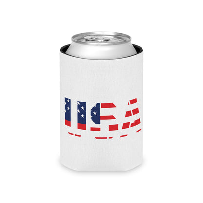 USA Flag Can Cooler – Patriotic Beer Koozie for 4th of July & Memorial Day