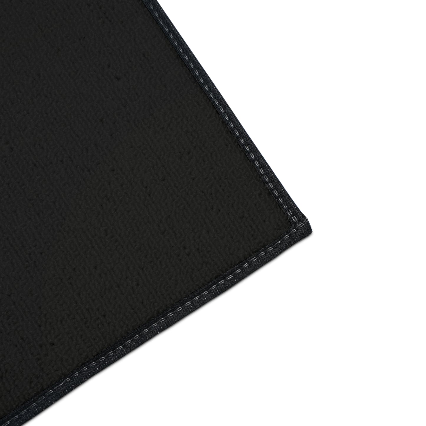 Radiant Star Burst Floor Mat | Black Entrance Rug - TRV