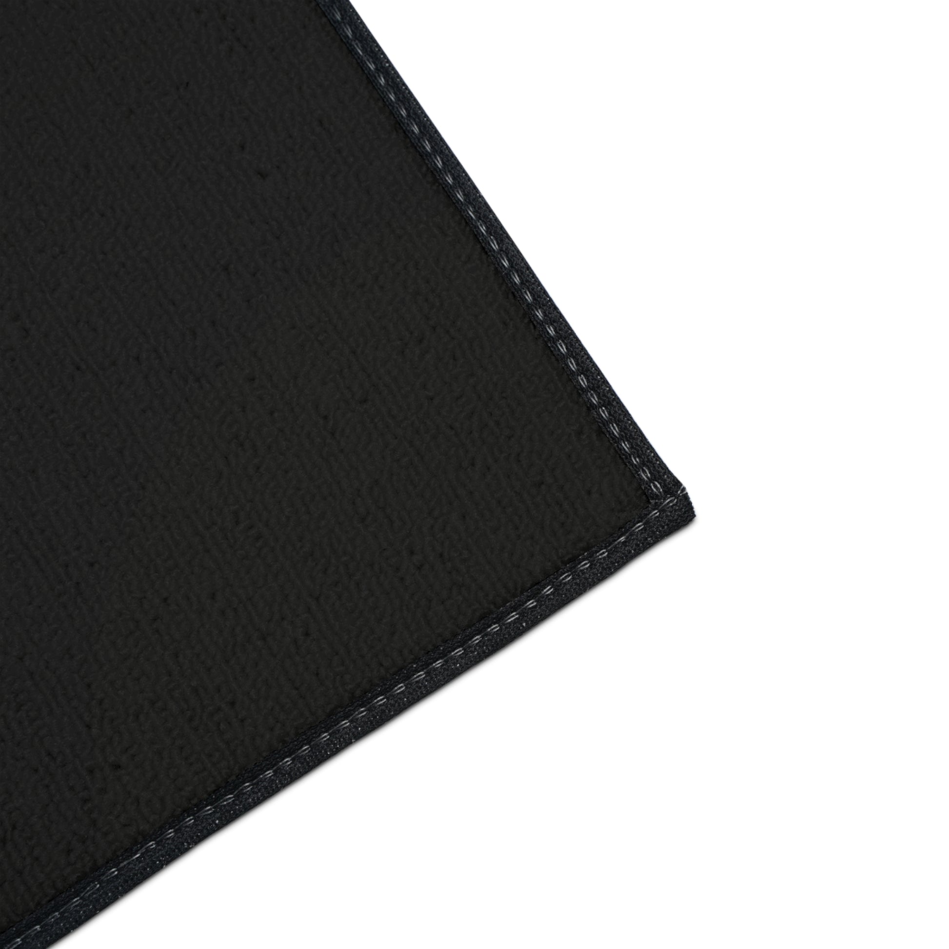 Radiant Star Burst Floor Mat | Black Entrance Rug - TRV