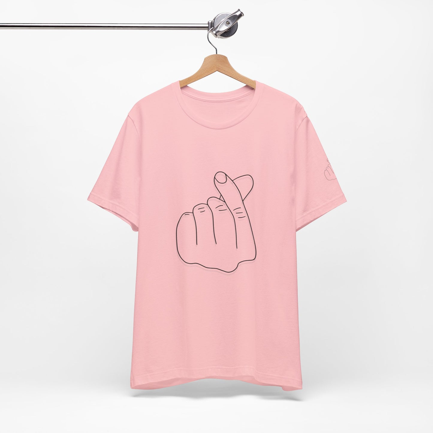 Minimalist Hand Sign Unisex Tee | Casual Everyday Wear | Perfect for Gift Givers