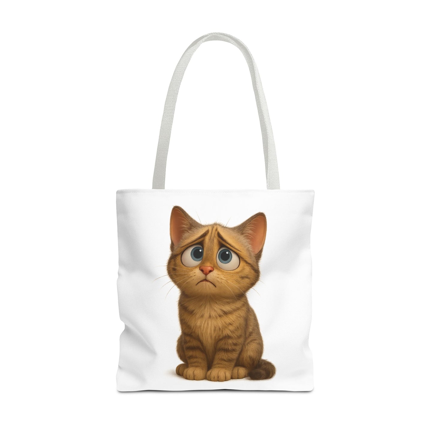 Cute Cat Tote Bag, Animal Lover Gift, Shopping Tote, Reusable Bag, Cute Merchandise, Eco-Friendly Gift - TRV