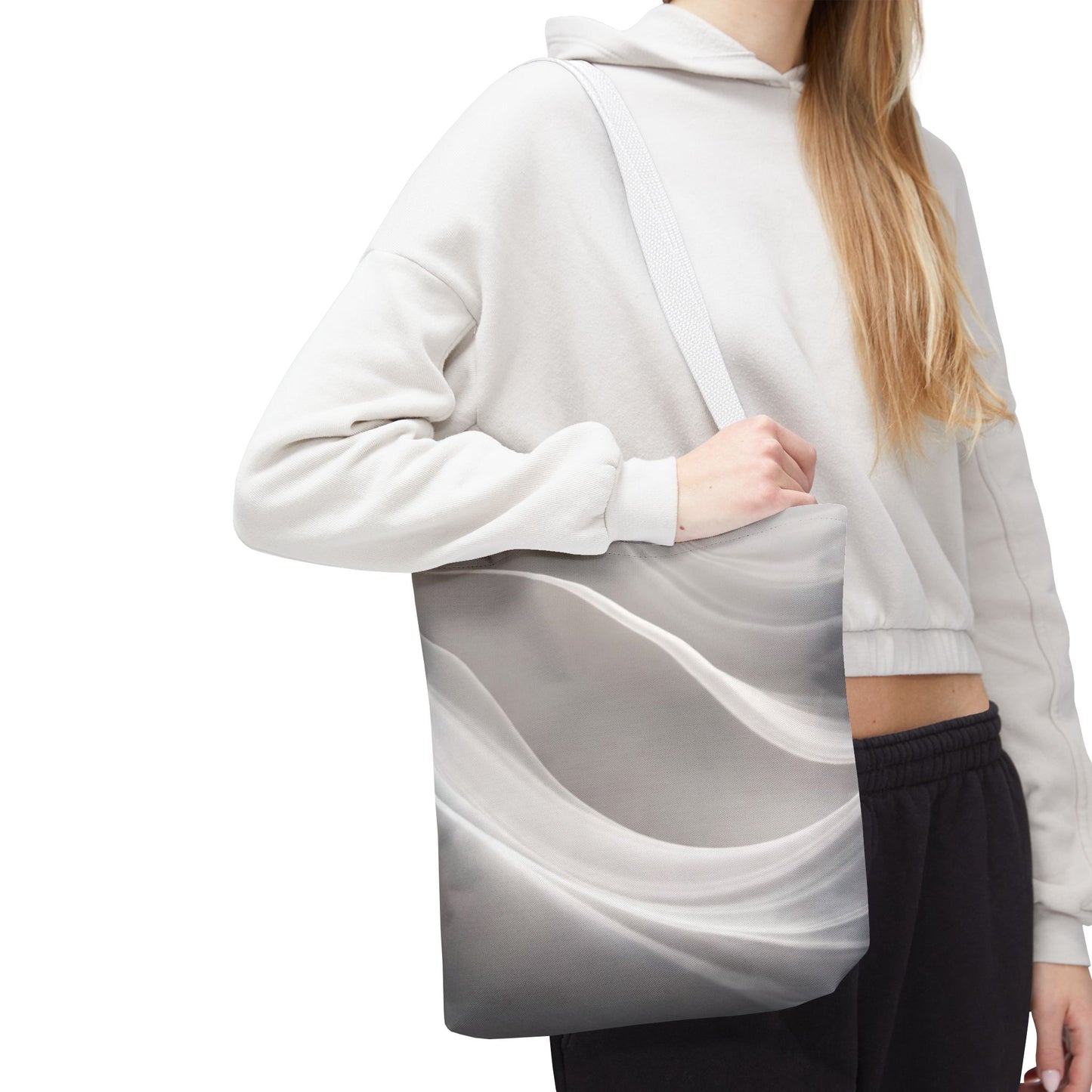 Soft Marble Wave Tote