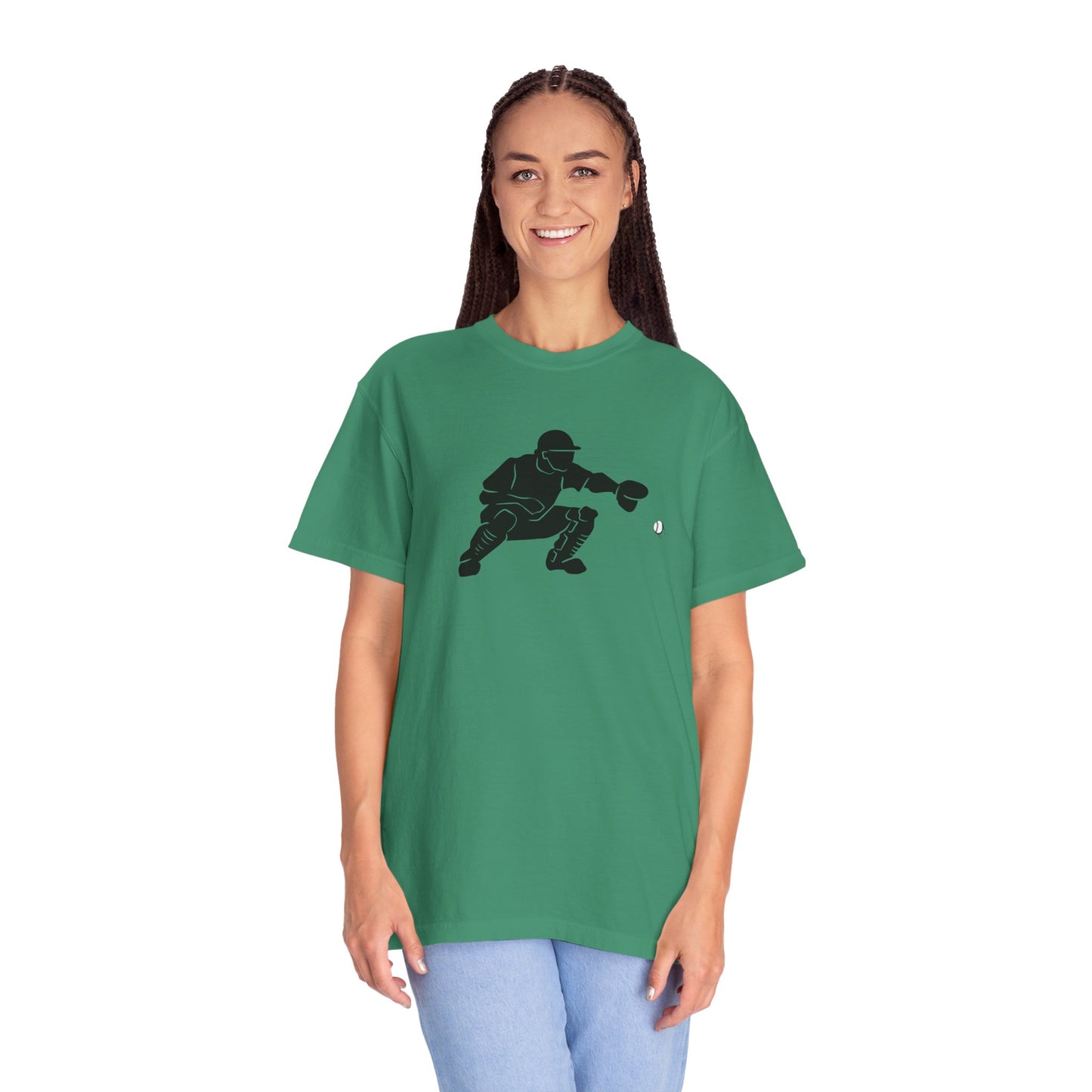 Stylish Unisex Baseball Catcher T-Shirt with Catcher Design, Sports Tee, Baseball Fan Gift, Athletic Apparel, Gift for Him/Her - TRV