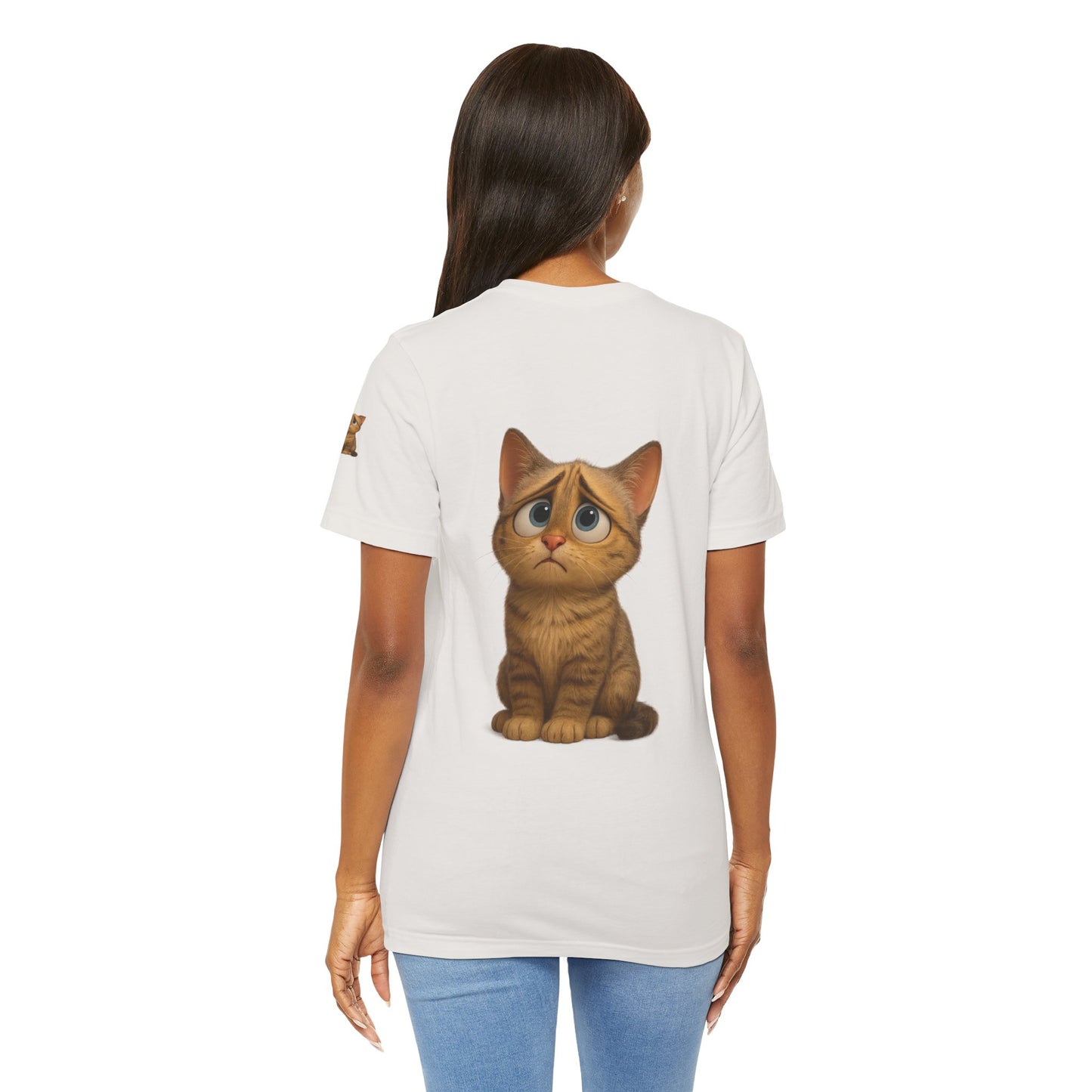 Adorable Cat Graphic Tee, Cute Pet Lover Shirt, Animal Lover Gift, Funny Cat Apparel, Birthday, Christmas, Everyday Use - TRV