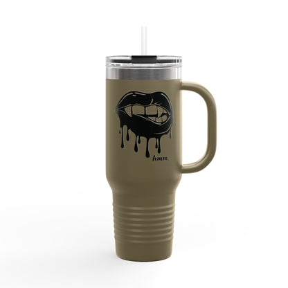 Stylish Insulated Travel Mug - 40oz with Edgy Design for Coffee Lovers