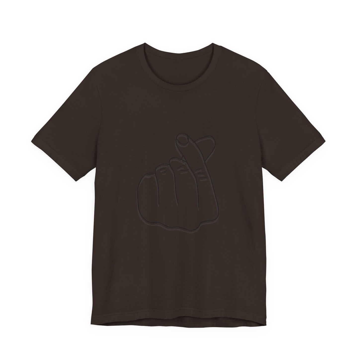 Minimalist Hand Sign Unisex Tee | Casual Everyday Wear | Perfect for Gift Givers