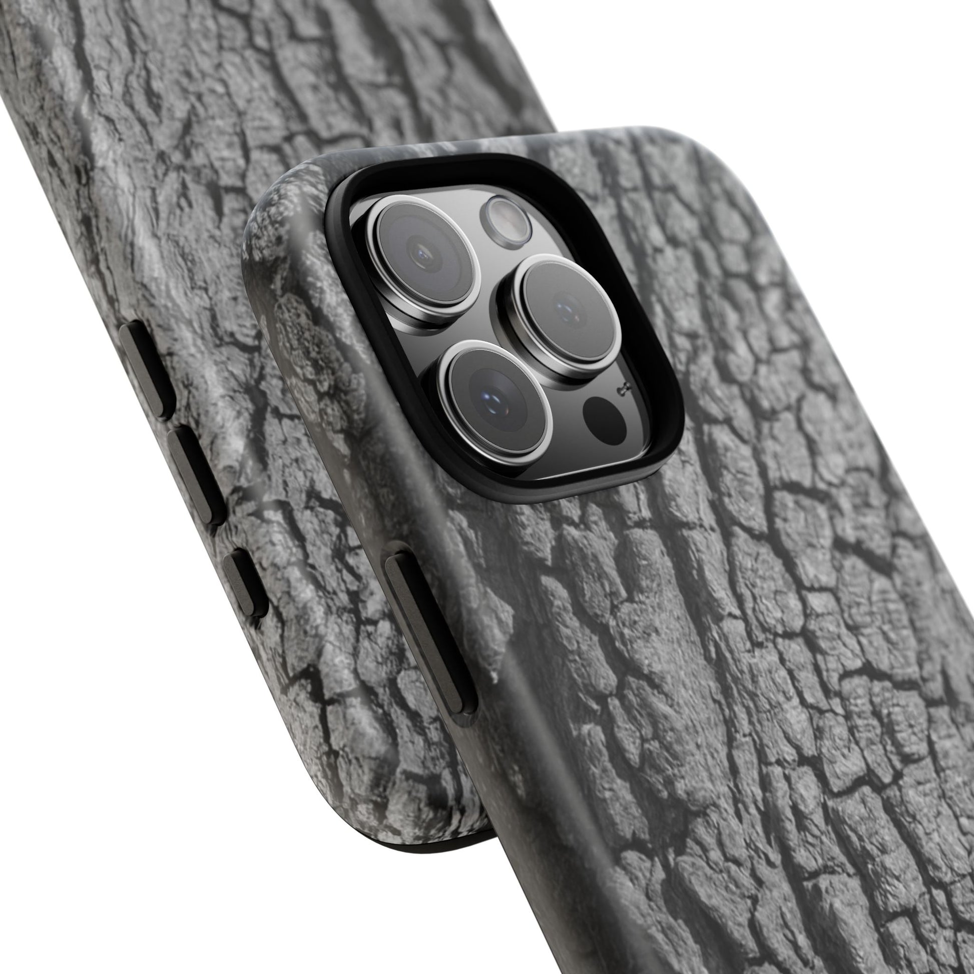 Rustic Bark Phone Case - Tough and Durable Protection - TRV