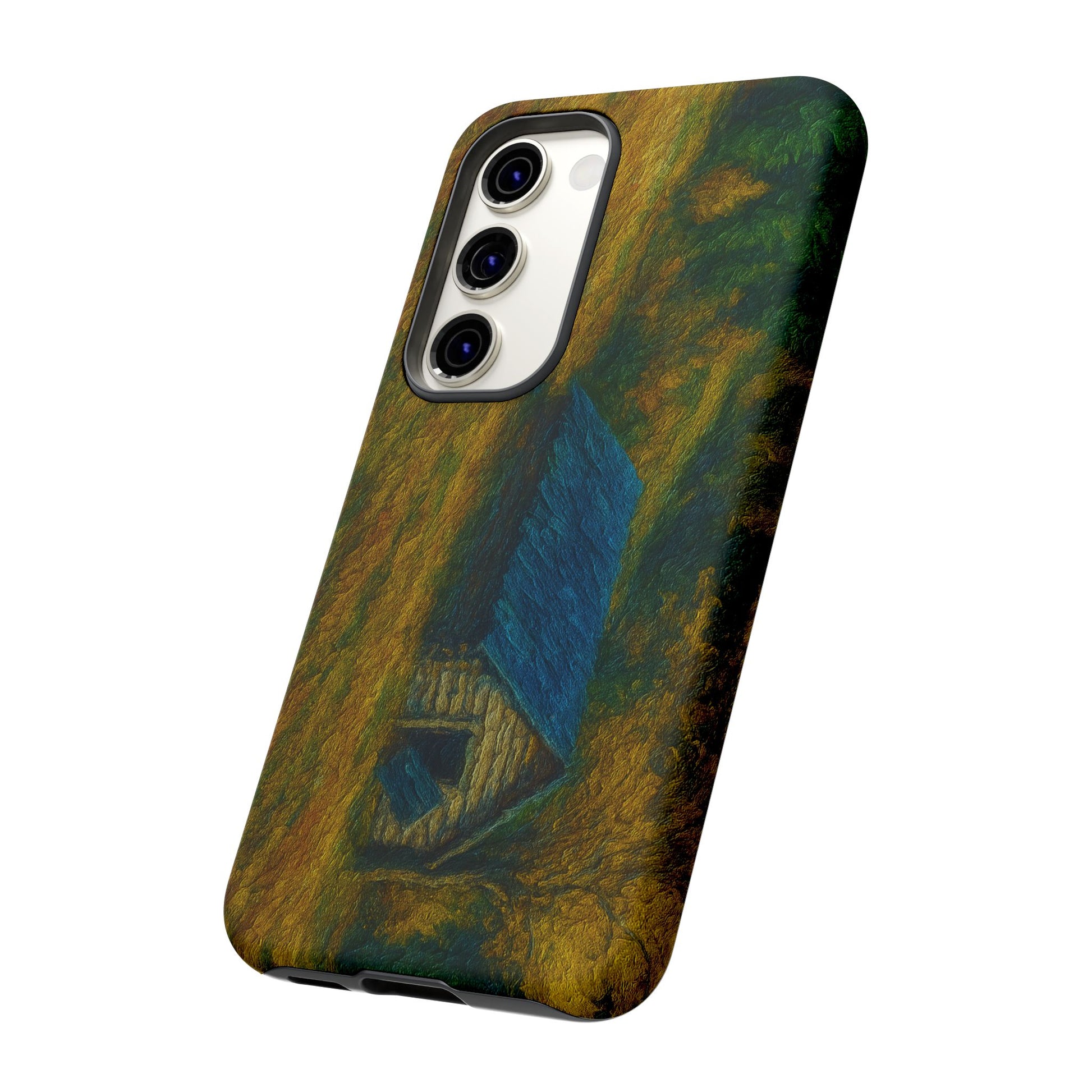 Artistic Phone Case by Tough Cases, Nature-Inspired Phone Protection, Unique Gift for Nature Lovers, Stylish Accessory, Fall Aesthetic - TRV