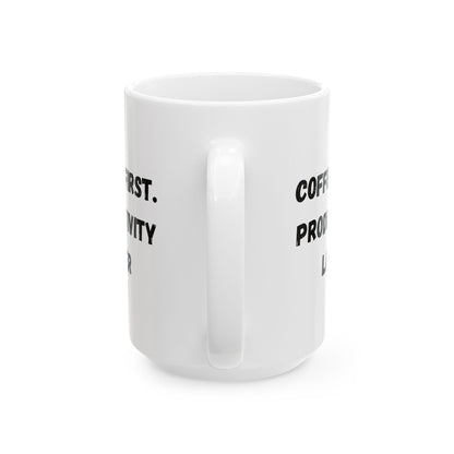 Inspiring Ceramic Coffee Mug - 11oz & 15oz - Perfect for Creativity & Motivation Lovers - TRV