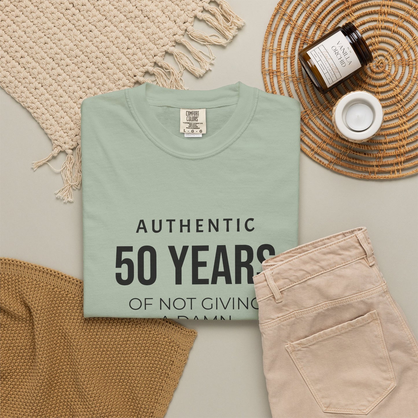 Design Your Own Garment-Dyed T-Shirt — TRV08 Custom Tee