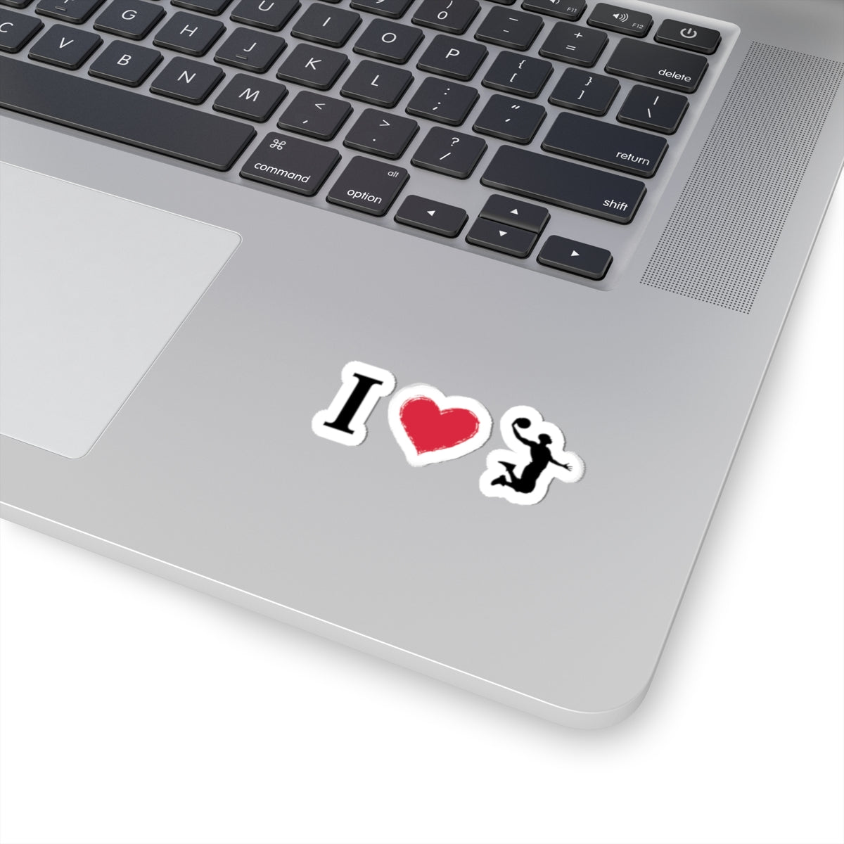 Basketball Lover Kiss-Cut Stickers, Sports Decals, Fun Laptop Stickers, Gift for Athletes, Basketball Fan Decor - TRV