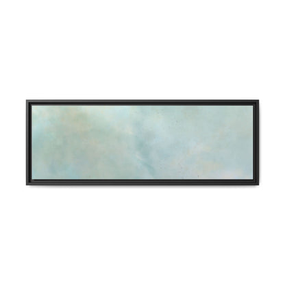 Soft abstract pastel watercolor design on matte canvas, printed by Printify, showcasing smooth textures and vibrant colors.