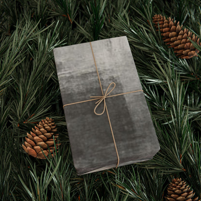 Gray marble wrapping paper roll with watercolor design, ideal for weddings, birthdays, and minimalist gift packaging.