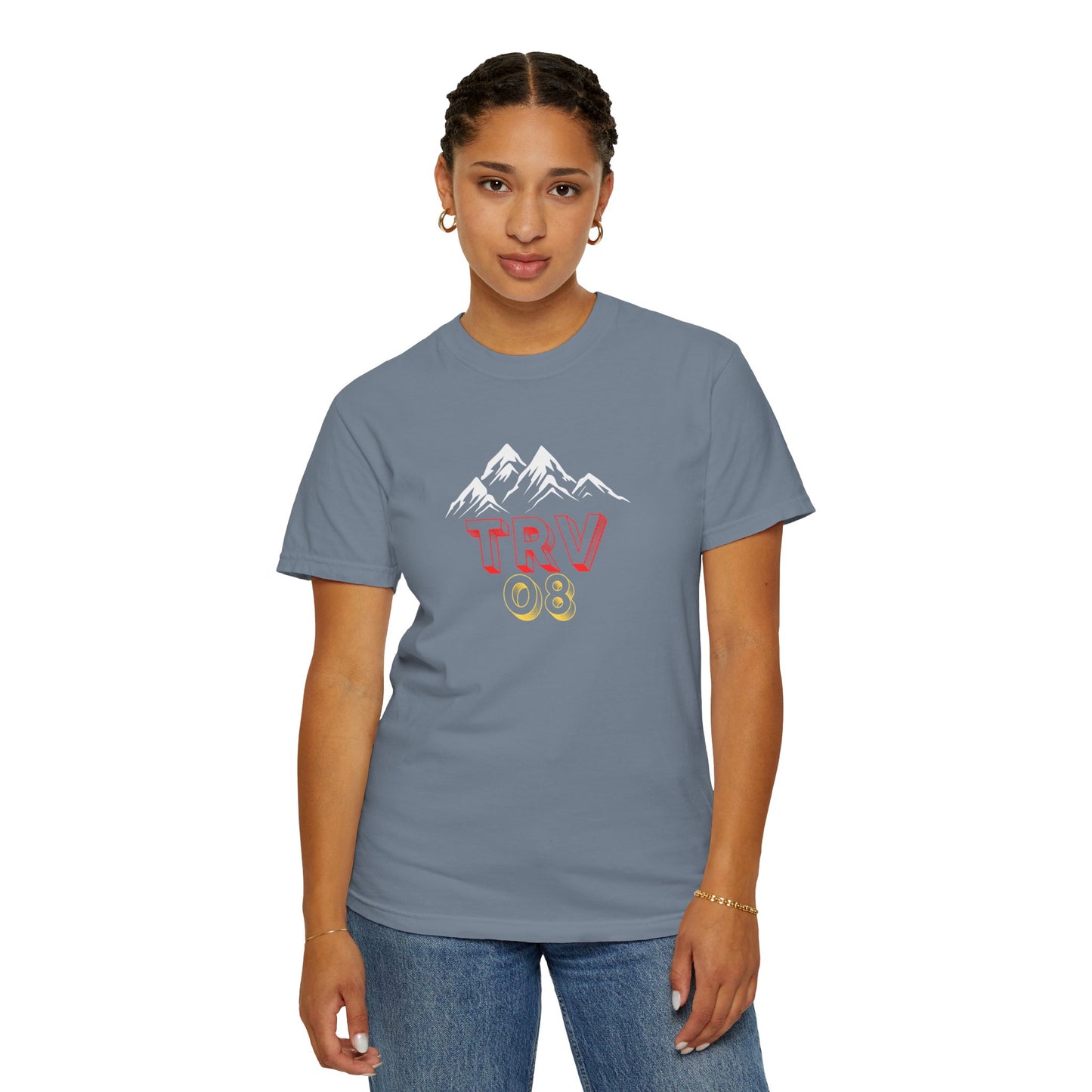 TRV08 Logo Tee | Unisex Garment-Dyed T-Shirt