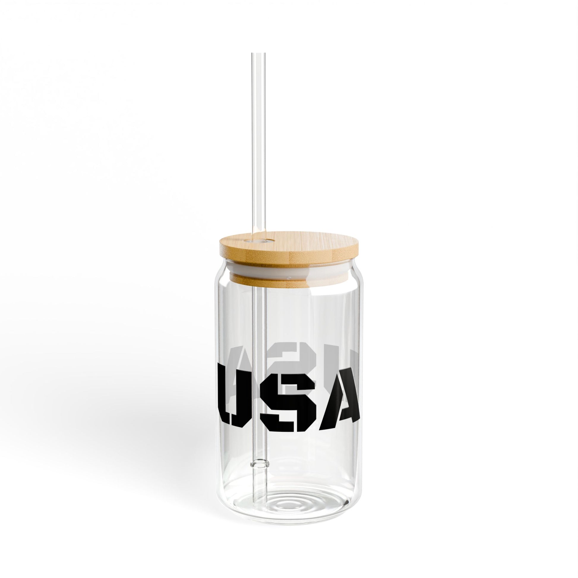 USA Sipper Glass, 16oz - Perfect for Parties, Outdoor Fun, or Everyday Use, Great Gift for Holidays, Eco-Friendly, Beverage Container, [...] - TRV