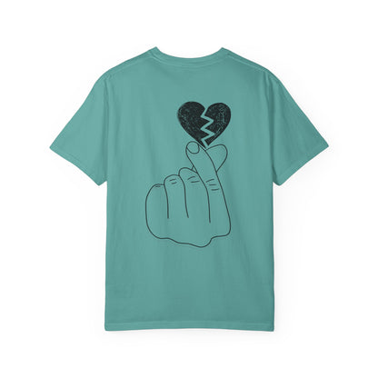 Heartbreak Unisex Garment-Dyed T-Shirt - Trendy Casual Tee for Self-Expression