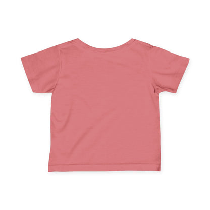 Cute infant baby tee featuring a sloth nap graphic, soft kids clothes by Printify, perfect for comfortable, adorable baby wear.
