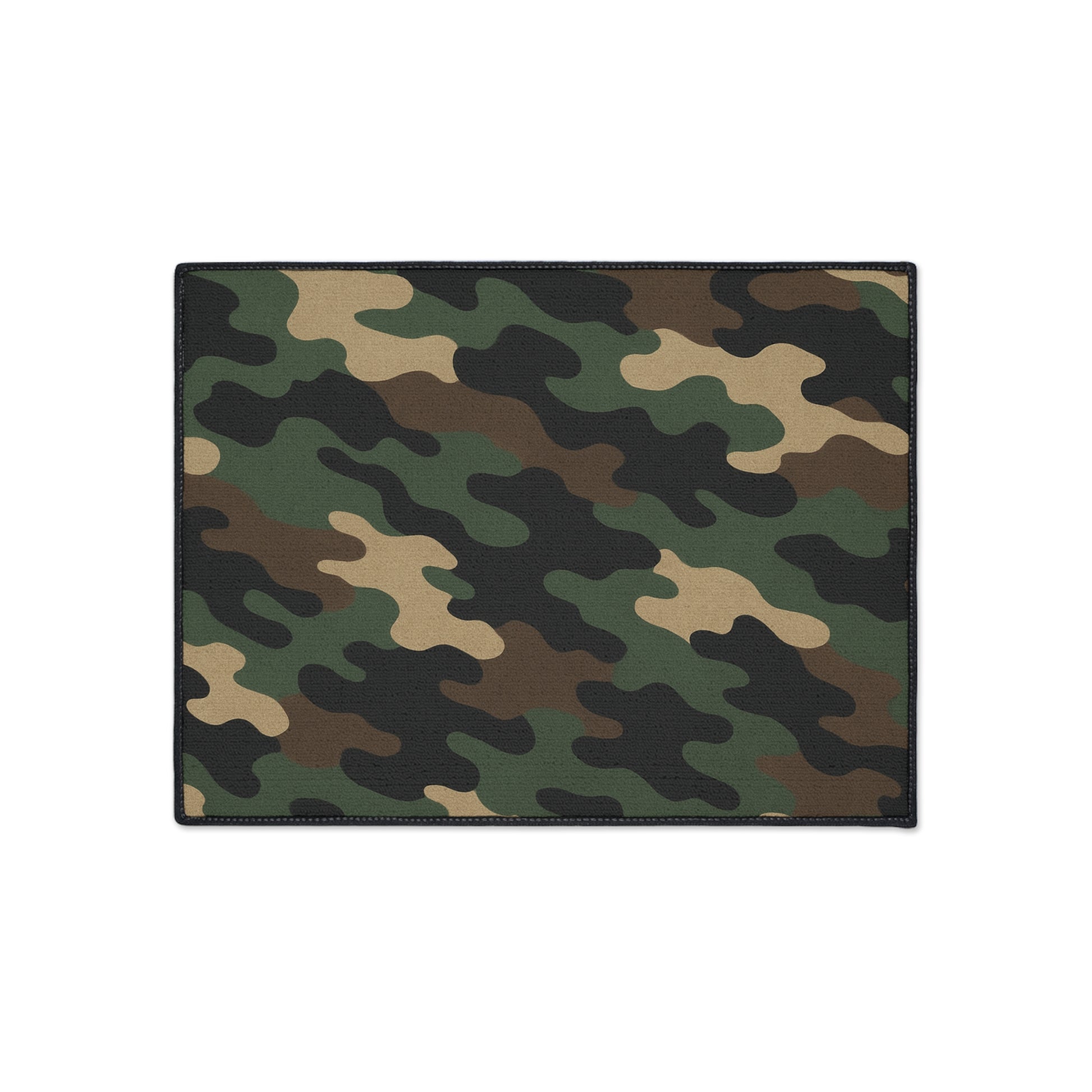 Heavy duty floor mat by Printify, durable rubber surface with textured pattern for enhanced grip and protection.