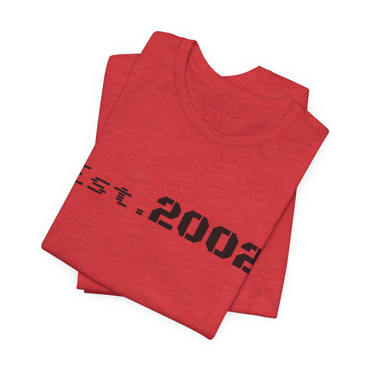 Vintage Est. 2002 T-Shirt by Printify featuring bold anniversary graphic on classic cotton tee.