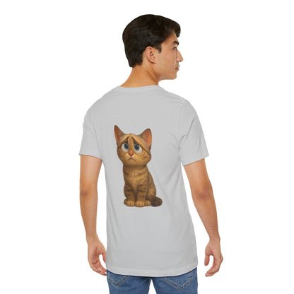 Adorable Cat Graphic Tee, Cute Pet Lover Shirt, Animal Lover Gift, Funny Cat Apparel, Birthday, Christmas, Everyday Use - TRV