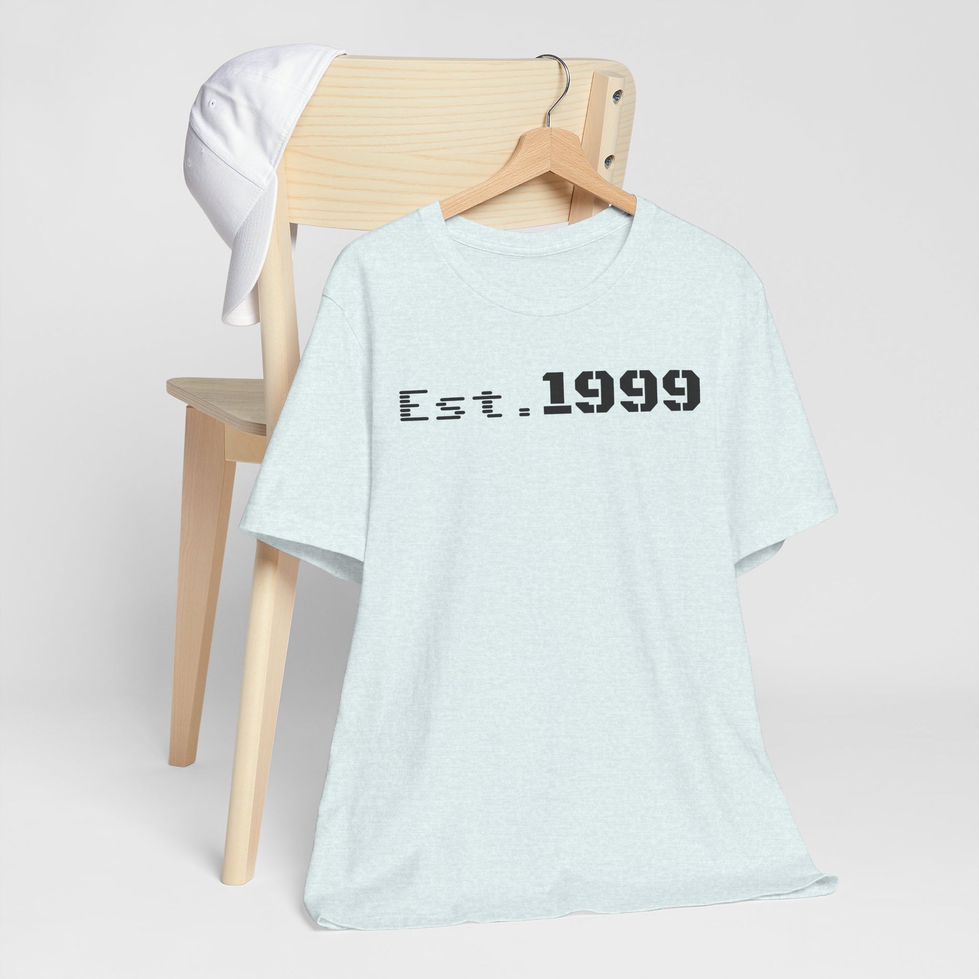 Established 1999 Unisex Tee | Vintage Birth Year Shirt, Casual Birthday Gift, Personalized Family Reunion Apparel, Retro Style [...] - TRV