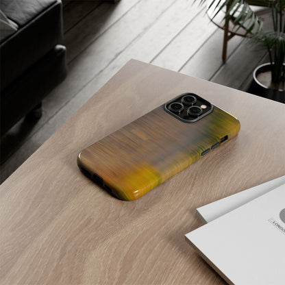 Autumn Blur Tough Phone Case — Fall Colors Protective iPhone Cover