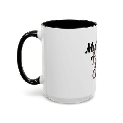 My Blood Type is Coffee Accent Mug - Perfect Gift for Coffee Lovers - TRV