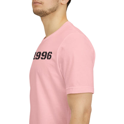 Established 1996 Unisex T-Shirt, Vintage Year Tee, Birth Year Gift, Casual Fashion, Personalized Graphic Tee - TRV