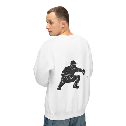 Baseball Catcher Unisex Sports Crewneck Sweatshirt - Perfect for Athletes & Casual Wear, Great for Game Days, Birthdays, Apparel for Fans