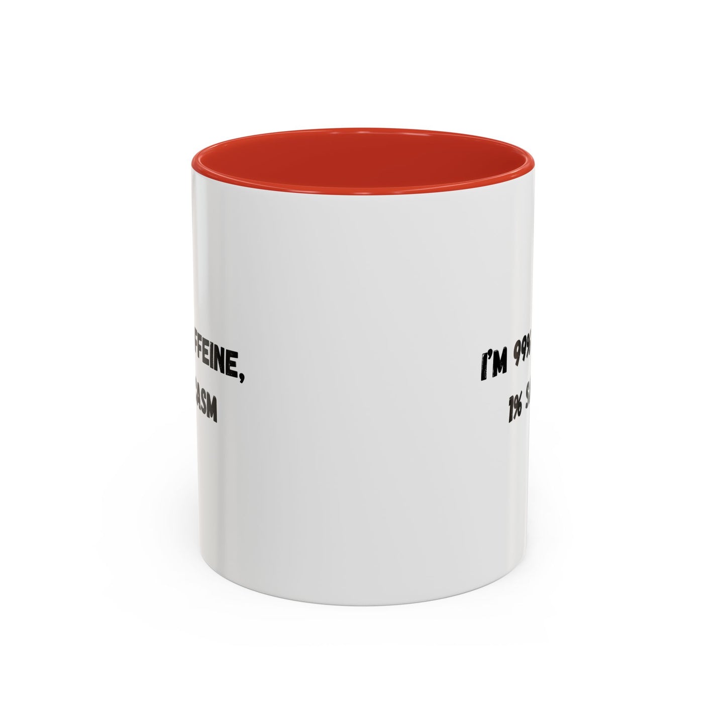 Sarcastic Coffee Mug - Funny Gift for Coffee Lovers, Black and White Accent Mug, Gift for Birthdays, Office Humor, Caffeine Enthusiasts