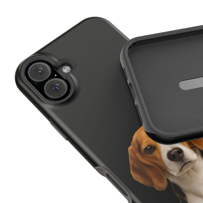 Beagle Photo Magnetic Impact Phone Case — Shockproof, Slim Protective Cover