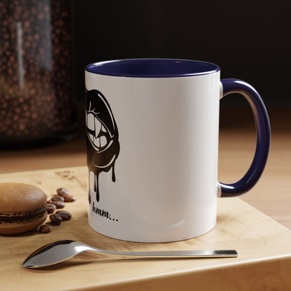 Vampire Lip Accent Coffee Mug - 11oz & 15oz - Unique Halloween Gift - TRV