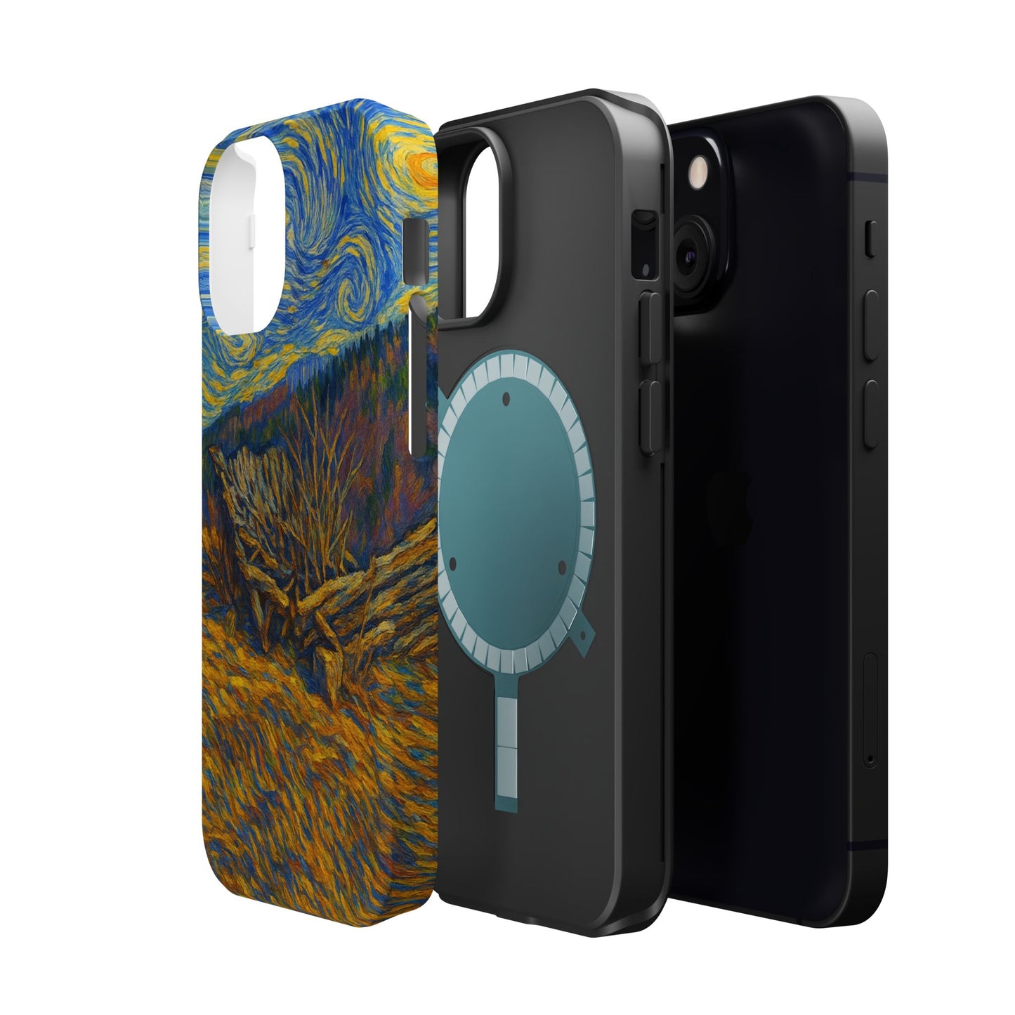 Artistic Magnetic Phone Cases - Unique Decor, Gift for Art Lovers, Modern Accessories, Phone Protection, Stylish Phone Covers - TRV