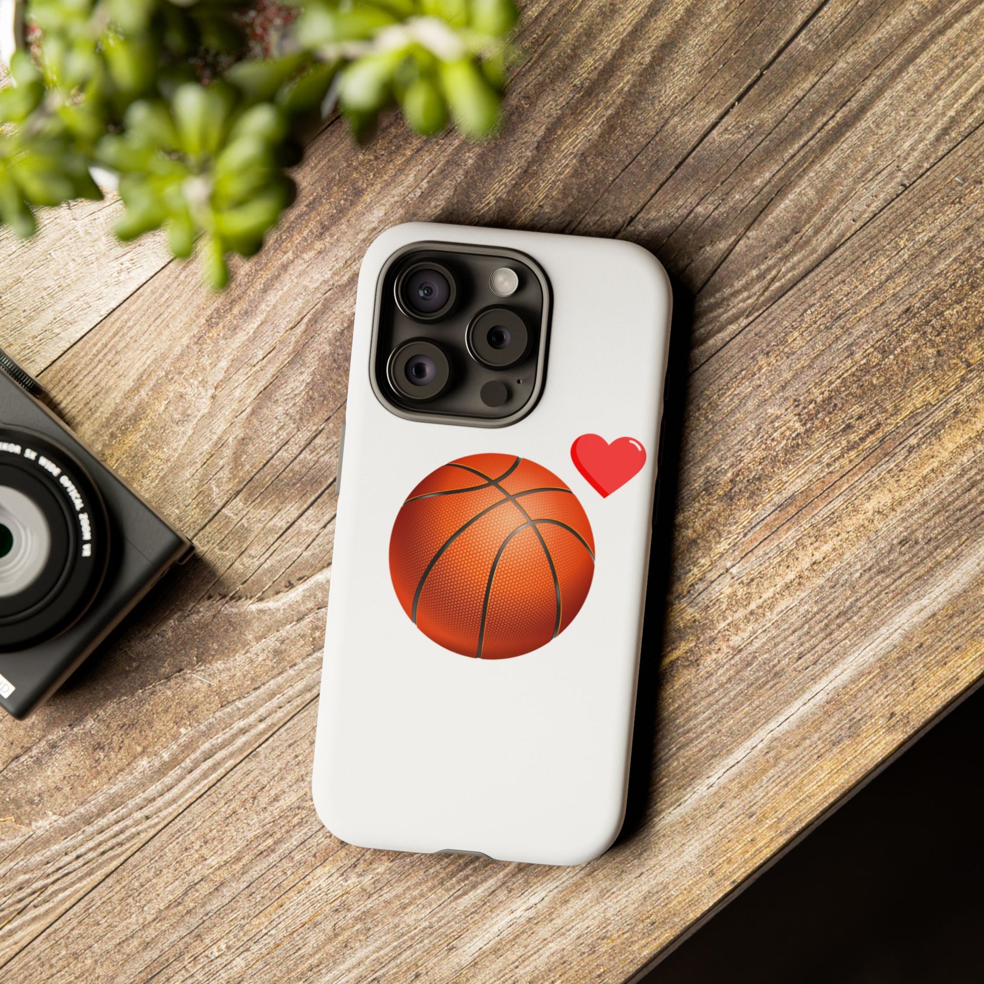 Basketball Phone Case, Love Basketball Case, Sports Gift, Athletic Style, Unique Phone Cover - TRV