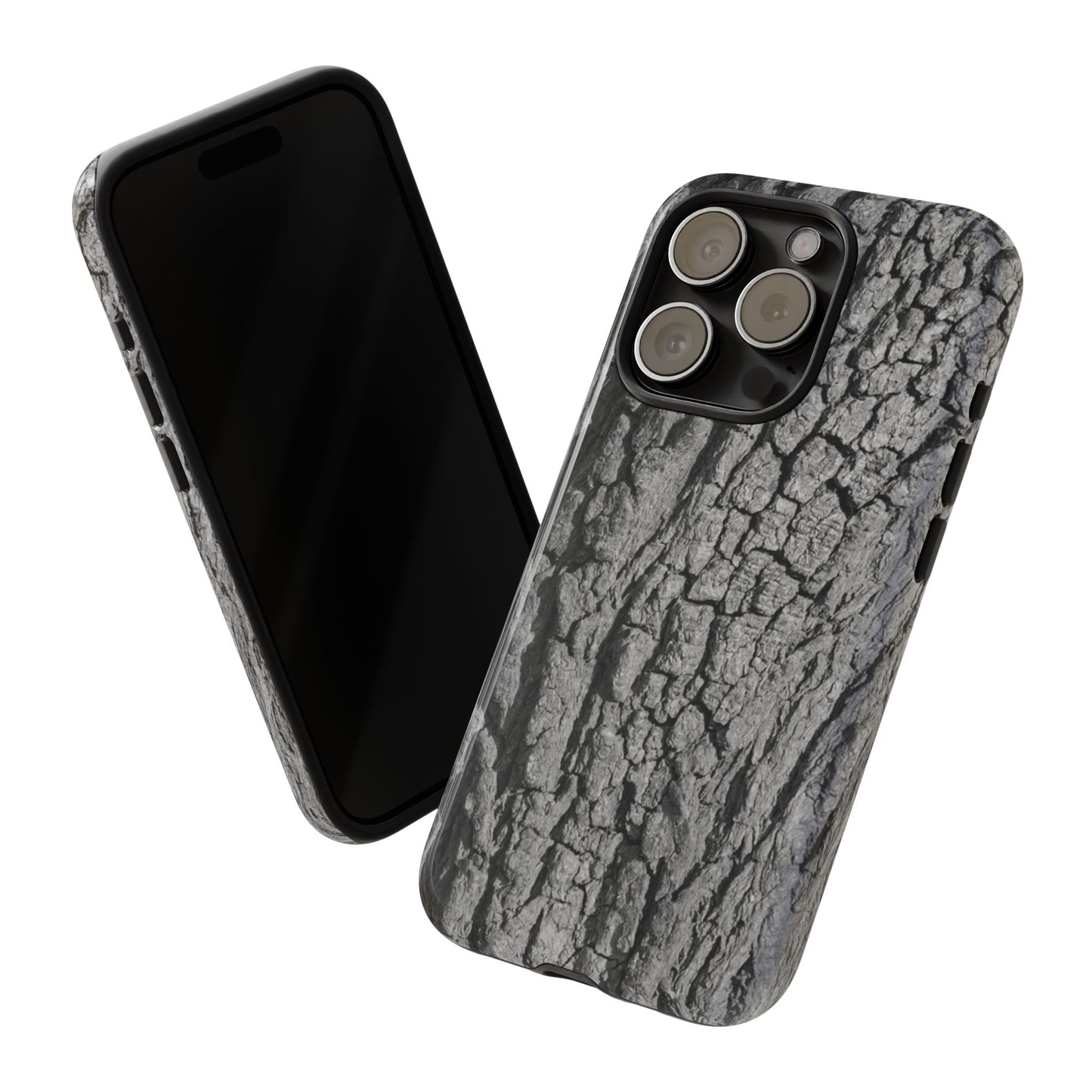 Rustic Bark Phone Case - Tough and Durable Protection - TRV