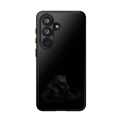Werewolf Phone Case, dark monster graphic tough protective case - view 63