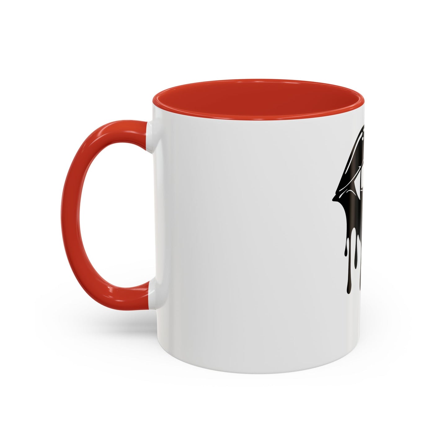 Vampire Lip Accent Coffee Mug - 11oz & 15oz - Unique Halloween Gift - TRV