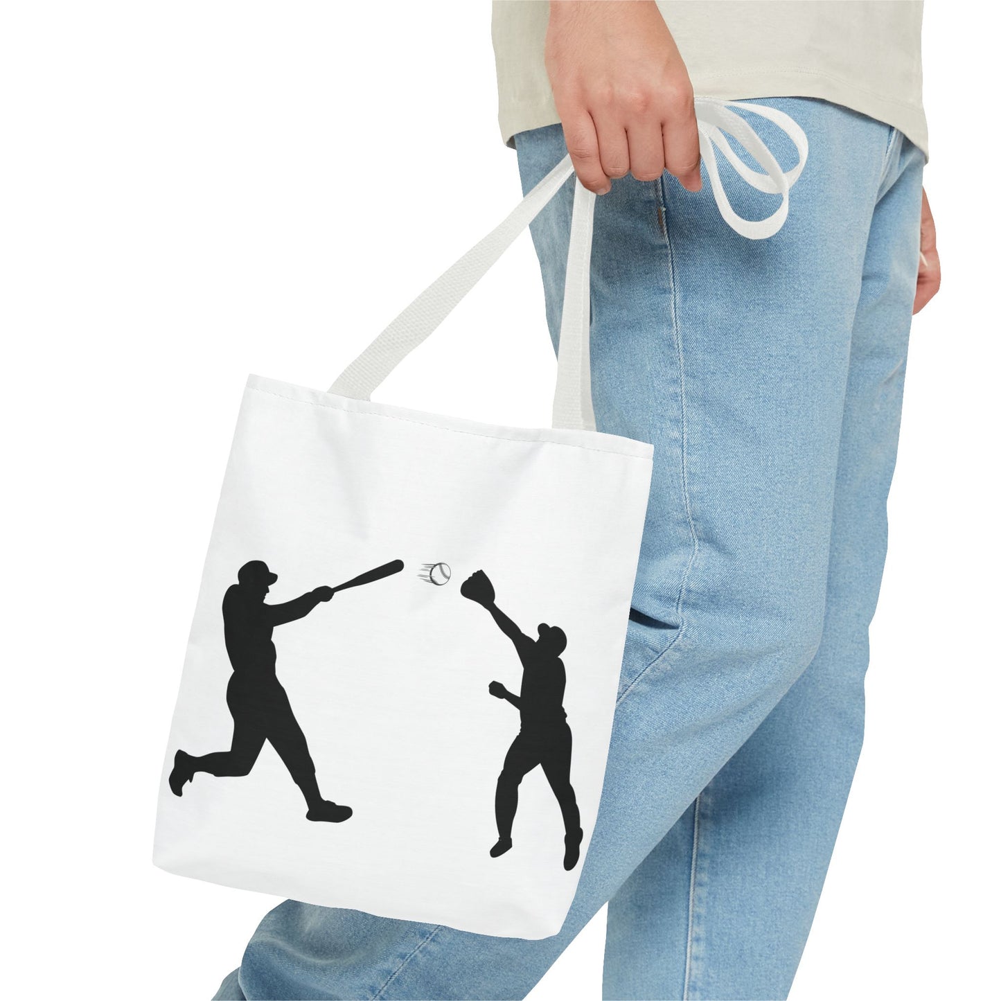 Baseball Tote Bag, Perfect for Sports Fans, Great Gift for Players, Ideal for Game Days, Accessory for Summer Outings - TRV