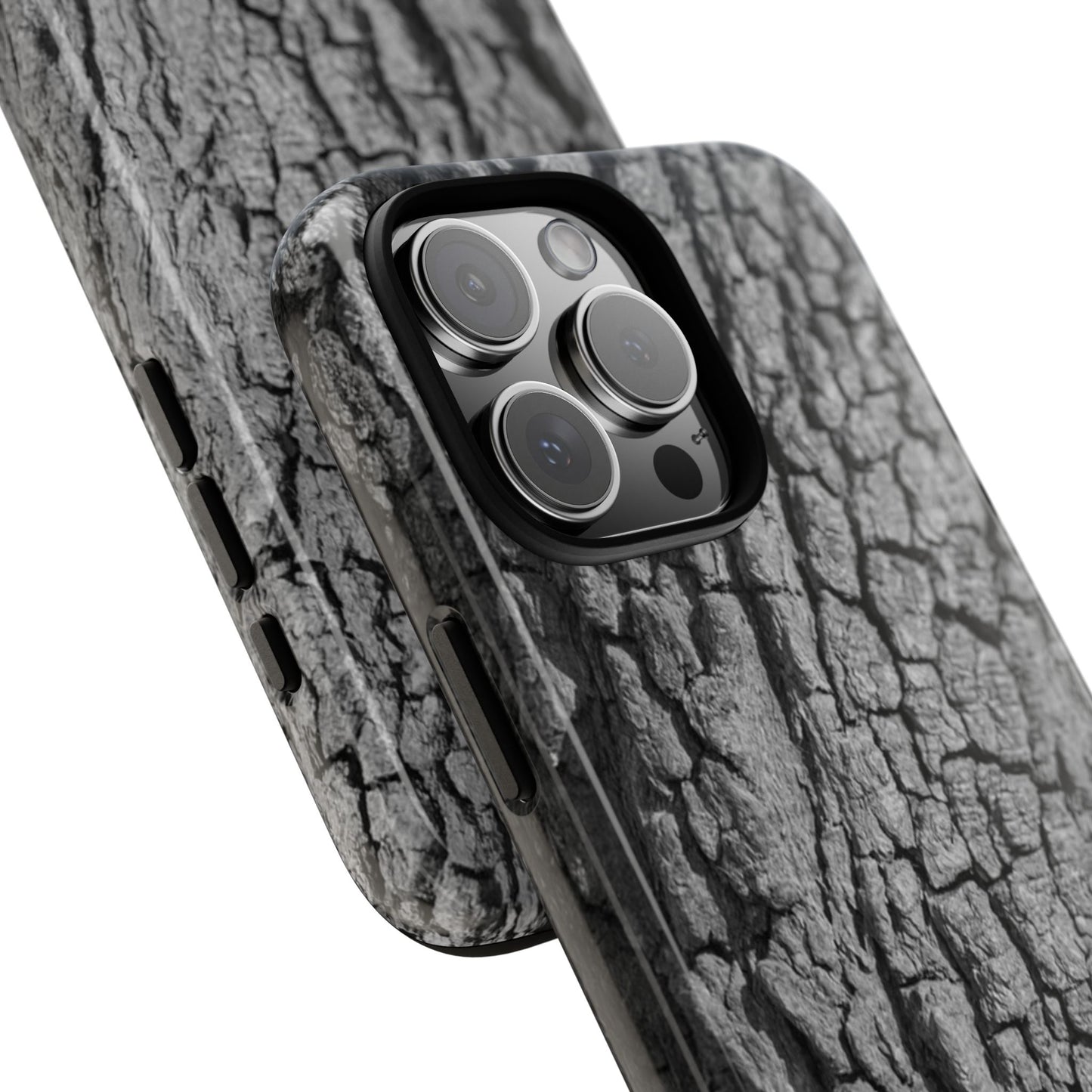 Rustic Bark Phone Case - Tough and Durable Protection - TRV
