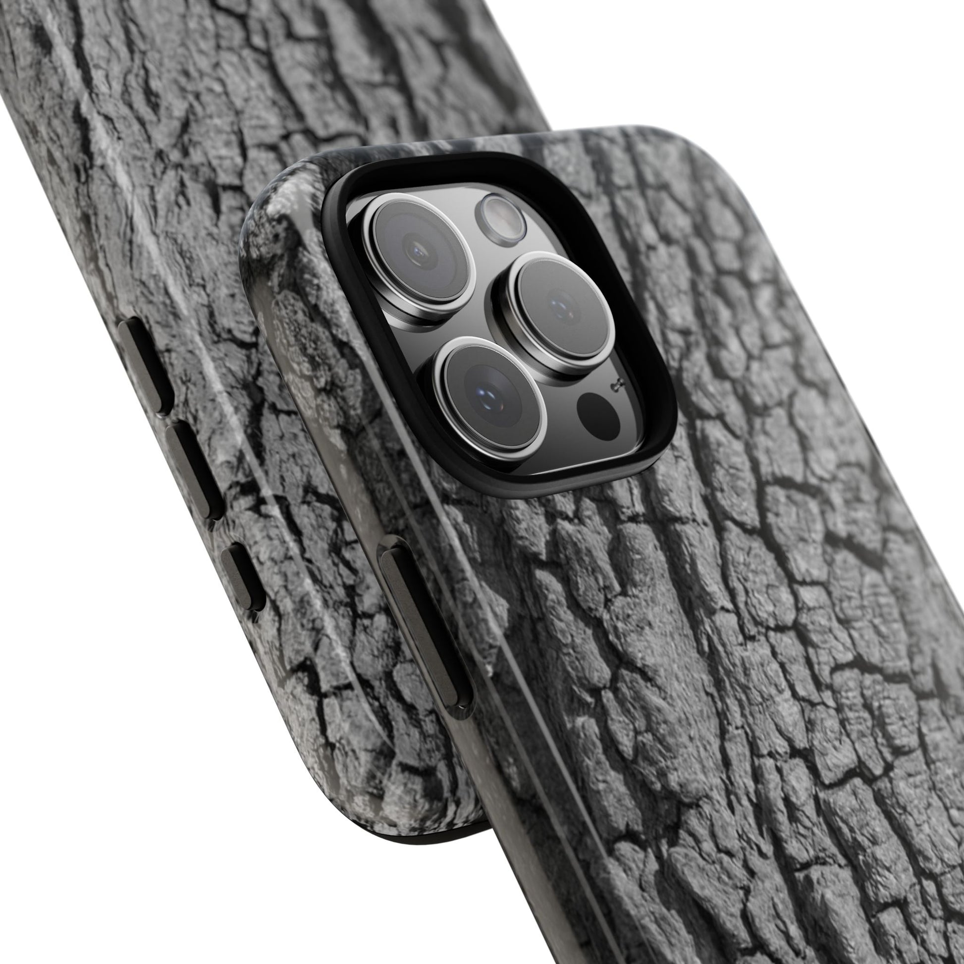 Rustic Bark Phone Case - Tough and Durable Protection - TRV