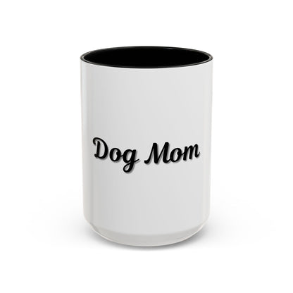 Dog Mom Accent Coffee Mug - Perfect Gift for Pet Lovers - TRV