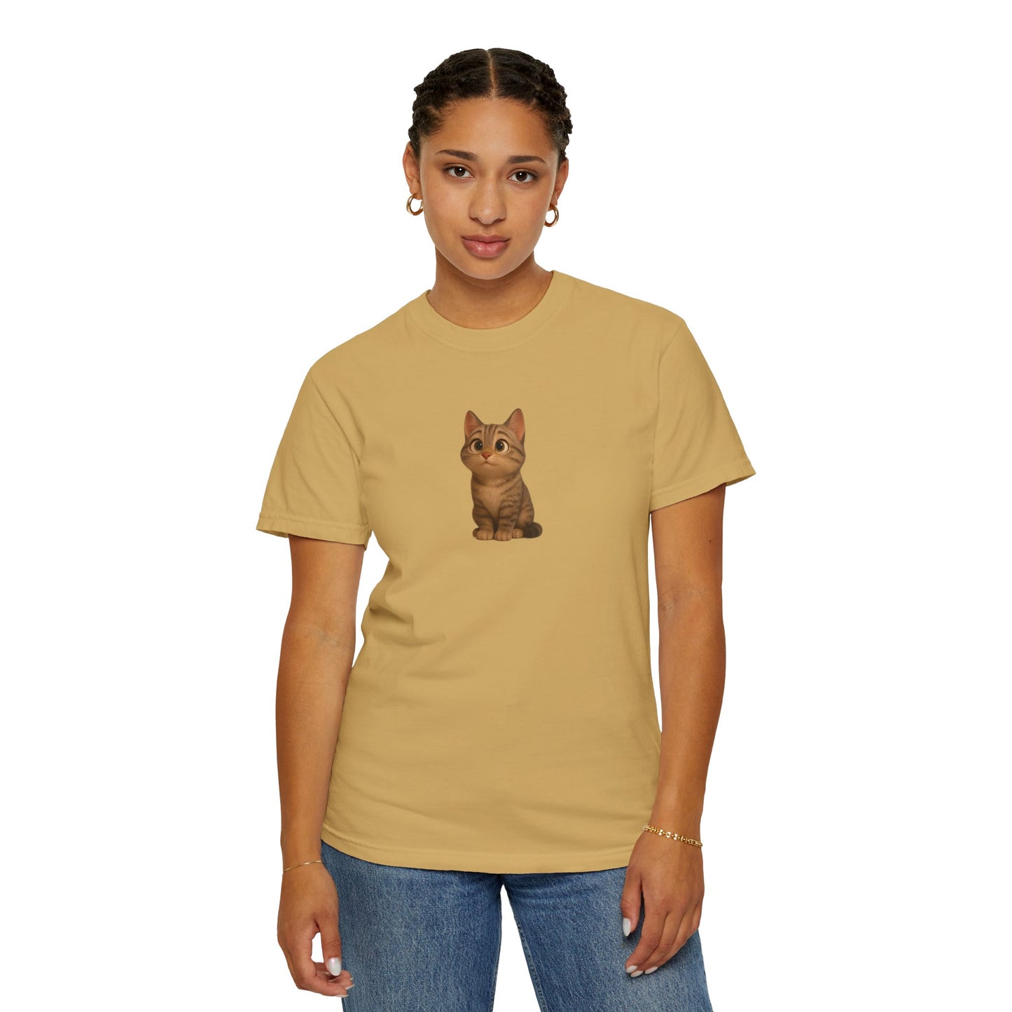 Cute Cat Graphic T-Shirt, Casual Wear, Cat Lover Gift, Everyday Tee, Animal Lover Apparel, Perfect for Birthdays & Holidays - TRV