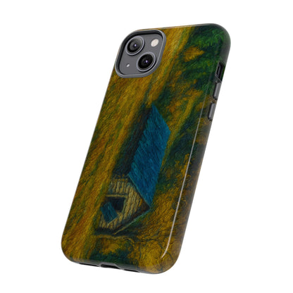 Artistic Phone Case by Tough Cases, Nature-Inspired Phone Protection, Unique Gift for Nature Lovers, Stylish Accessory, Fall Aesthetic - TRV