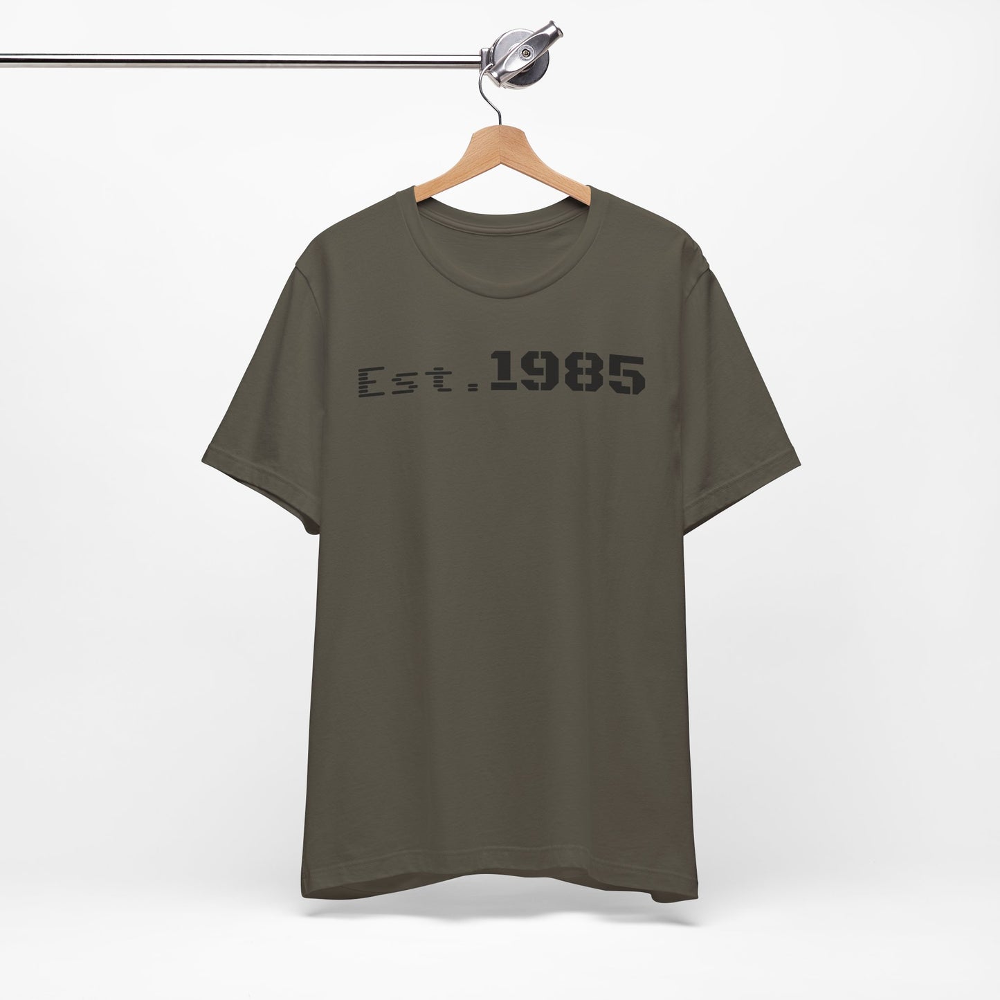 Est. 1985 Vintage Unisex Tee, Retro Birthday T-Shirt, Perfect Gift for 1980s Lovers, Casual Apparel, Timeless Style