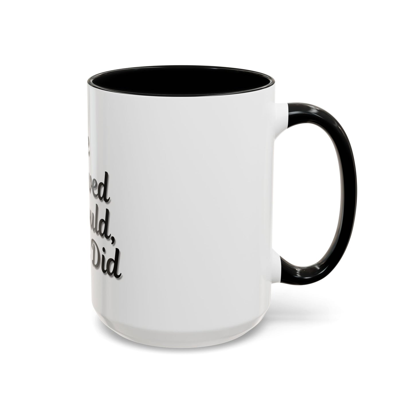 Inspirational Accent Coffee Mug - 'He Believed He Could, So He Did' - Perfect Gift for Motivational Moments - TRV