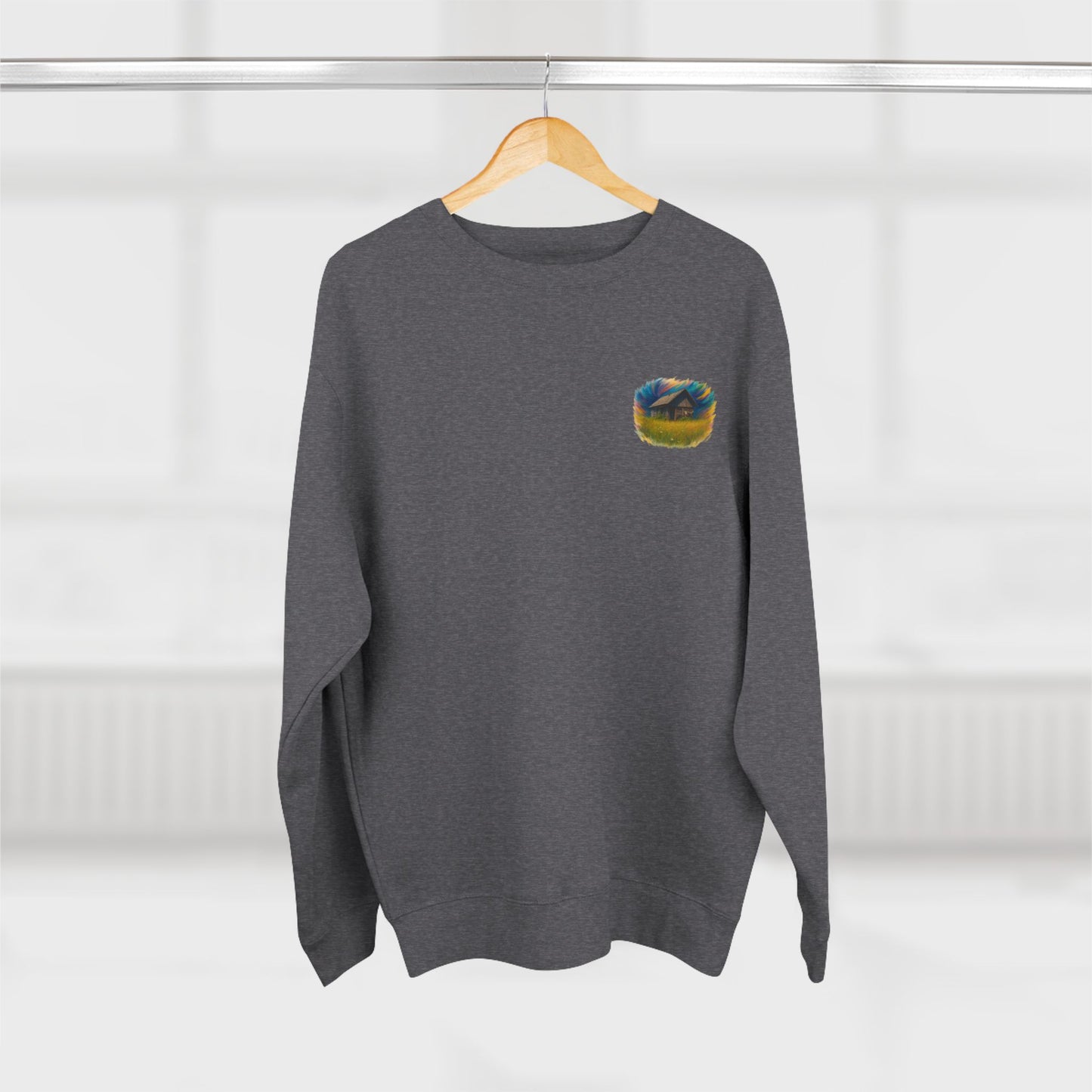 Cozy Dreamers Unisex Crewneck Sweatshirt, Artistic Sweatshirt, Gift for Nature Lovers, Vintage Vibe Apparel, Comfortable Layer, Casual Wear - TRV